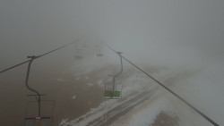 Lanovka - pohled nahoru