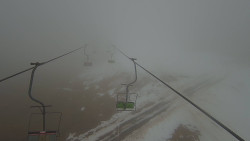 Lanovka - pohled nahoru