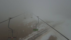 Lanovka - pohled nahoru