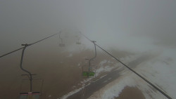 Lanovka - pohled nahoru