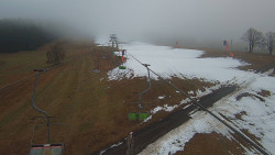 Lanovka - pohled nahoru