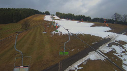 Lanovka - pohled nahoru