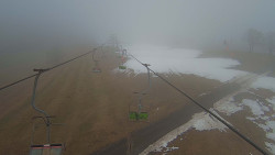 Lanovka - pohled nahoru