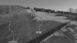 Lanovka - pohled nahoru