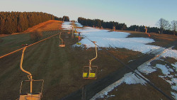 Lanovka - pohled nahoru