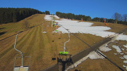 Lanovka - pohled nahoru