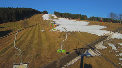 Lanovka - pohled nahoru