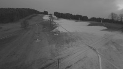 Lanovka - pohled nahoru