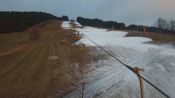 Lanovka - pohled nahoru