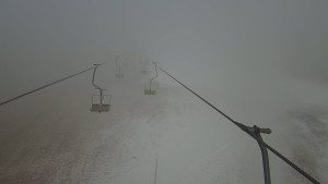 Snow park Paprsek - Lanovka - pohled nahoru - 15.12.2025 v 09:00 Snow park Paprsek - Lanovka - pohled nahoru - 15.12.2025 v 09:00