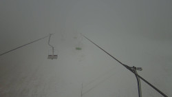 Lanovka - pohled nahoru