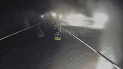 Lanovka - pohled nahoru