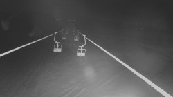 Lanovka - pohled nahoru