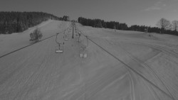 Lanovka - pohled nahoru