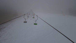 Lanovka - pohled nahoru