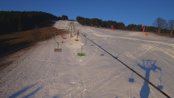 Lanovka - pohled nahoru