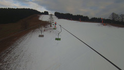 Lanovka - pohled nahoru