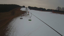 Lanovka - pohled nahoru