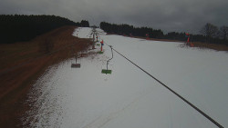 Lanovka - pohled nahoru