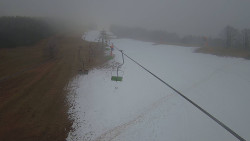 Lanovka - pohled nahoru