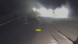 Lanovka - pohled nahoru