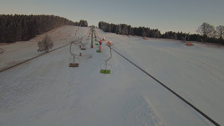 Lanovka - pohled nahoru