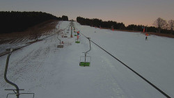 Lanovka - pohled nahoru