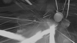 Lanovka - pohled nahoru