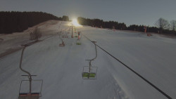 Lanovka - pohled nahoru