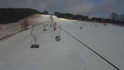 Lanovka - pohled nahoru