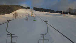 Lanovka - pohled nahoru