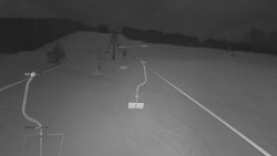 Lanovka - pohled nahoru