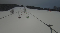 Lanovka - pohled nahoru