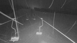 Lanovka - pohled nahoru