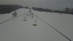 Lanovka - pohled nahoru