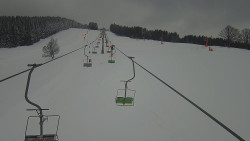 Lanovka - pohled nahoru