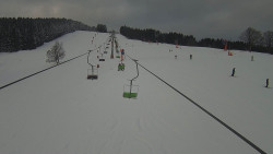 Lanovka - pohled nahoru