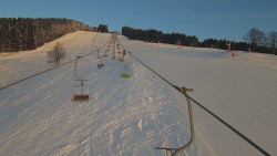 Lanovka - pohled nahoru