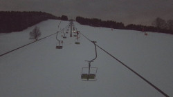 Lanovka - pohled nahoru