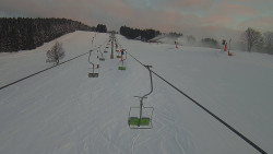Lanovka - pohled nahoru