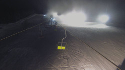 Lanovka - pohled nahoru