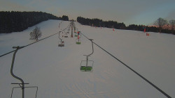 Lanovka - pohled nahoru