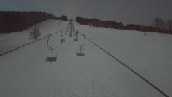 Lanovka - pohled nahoru