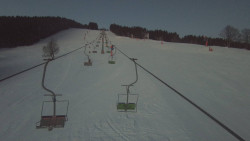 Lanovka - pohled nahoru