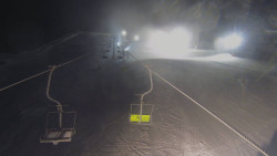 Lanovka - pohled nahoru