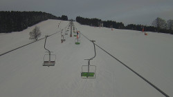 Lanovka - pohled nahoru