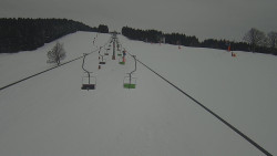 Lanovka - pohled nahoru