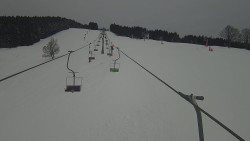 Lanovka - pohled nahoru