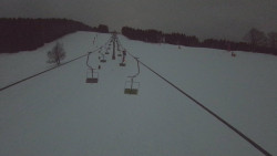 Lanovka - pohled nahoru