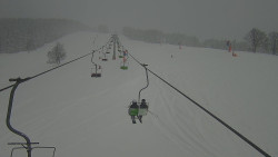 Lanovka - pohled nahoru